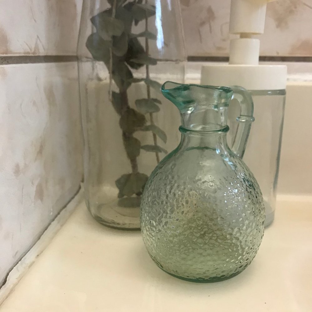 2/$30 🏠 Anthropologie Home - Mint Glass Vase